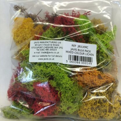 Javis Bulk Pack Mixed Colour Lichen JBULKMC
