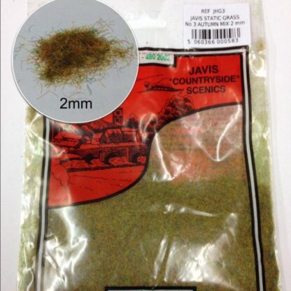 Javis Hairy Grass No.3 Autumn Mix - 2mm JHG3