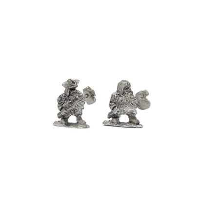 FT62 15mm Fantasy Dwarven Militia with Axes & Warhammers