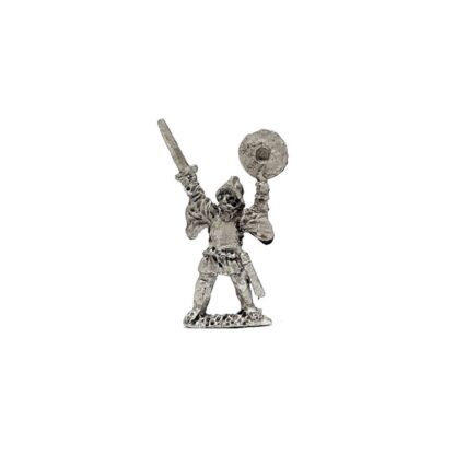LS15 15mm Irish Warrior with Sword & Shield