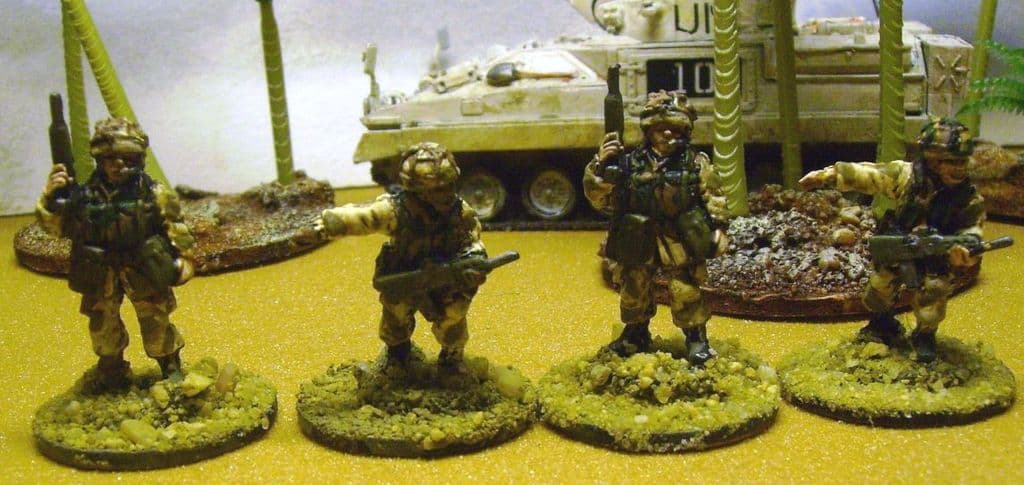 M-B1 20mm Modern British Infantry Command Old