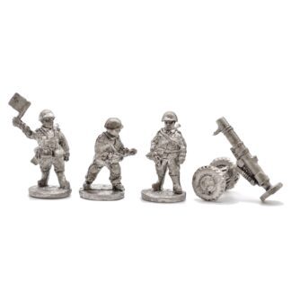 M-SM17 20mm Modern Russian 120mm Wheeled Mortar & 3 Crew