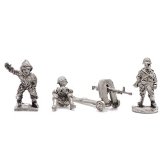 M-SM6 20mm Modern Russian 12.7mm DSHK Wheeled HMG & 3 Crew