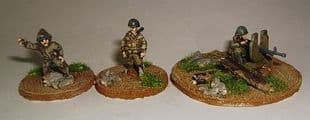 M-SM6 20mm Modern Russian 12.7mm DSHK Wheeled HMG & 3 Crew Old