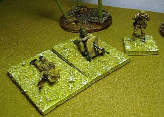 P-AB4 20mm Arab 12.7mm DSHK Wheeled HMG & 3 Crew Old