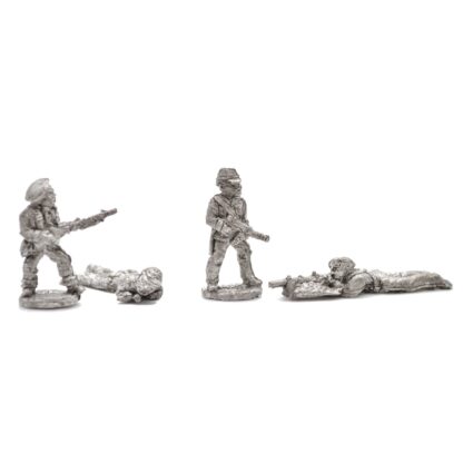 P-AF2 20mm Generic African Troops MG13 LMG Teams Washed