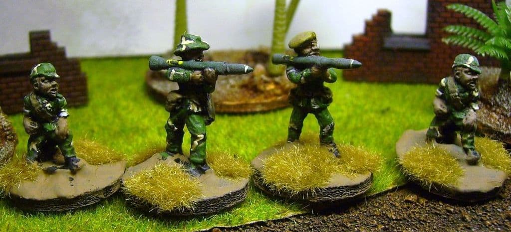 P-AF3 20mm Generic African Troops with RPGs Painted