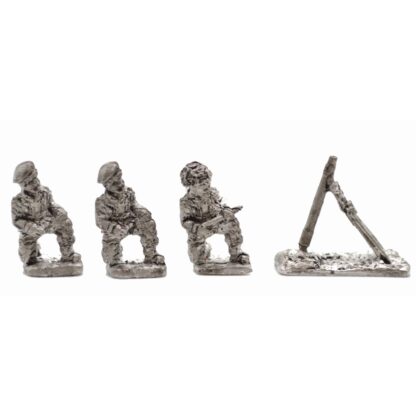 P-B12 20mm British Infantry 3-inch Mortar and 3 Crew (1945-1966)