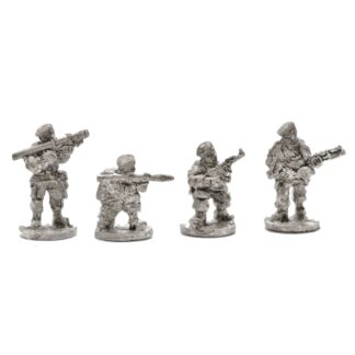 P-GDR6 20mm Modern German Paratroopers with Support Weapons