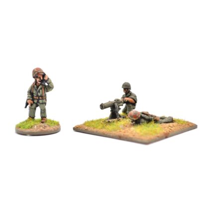 W-AM13 20mm WWII American Marine 0.30 cal M1917A1 MG & 3 Crew