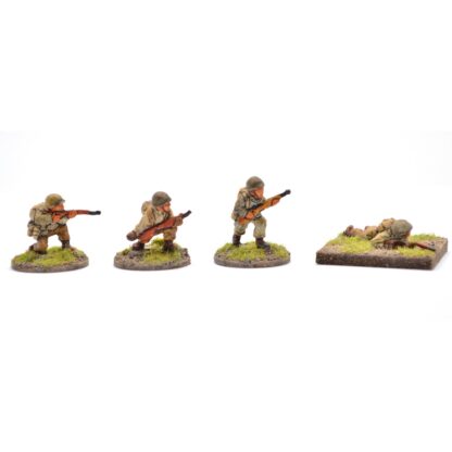 W-AP2 WWII American Airborne Infantry with M1 Rifle