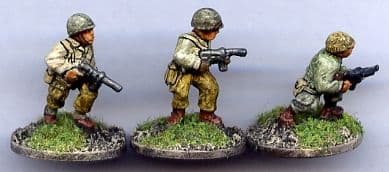 W-AP5 20mm WWII American Airborne Infantry with Thompson or M3 SMG Old