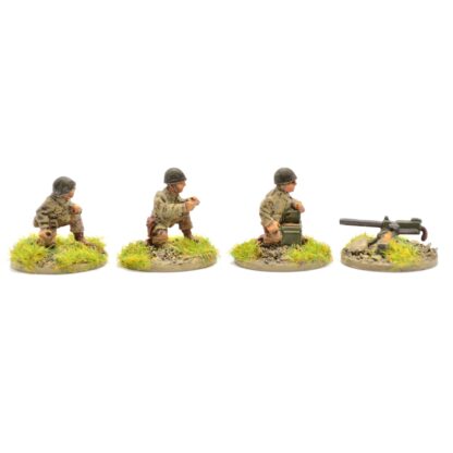W-AP8 20mm WWII American Airborne Browning 0.30 Cal MG & 3 Crew