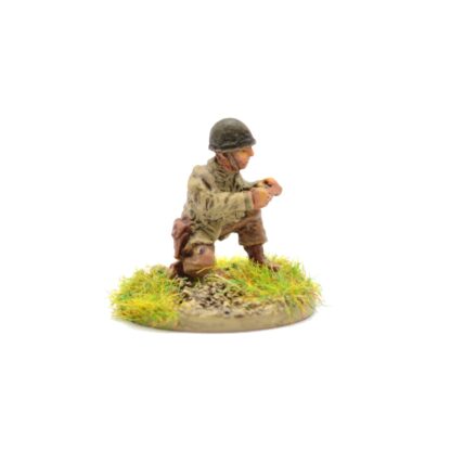 W-AP9 20mm WWII American Airborne Browning 0.50 Cal MG & 3 Crew 124