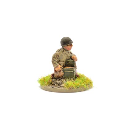 W-AP9 20mm WWII American Airborne Browning 0.50 Cal MG & 3 Crew 125
