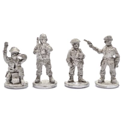 W-B1 20mm WWII British Infantry Command with Radios