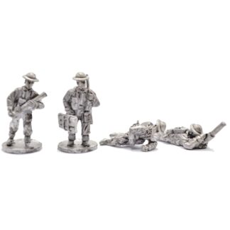 W-B12 20mm WWII British Infantry 2-inch Mortar Teams