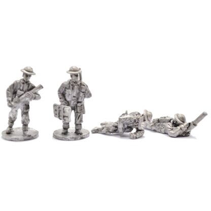 W-B12 20mm WWII British Infantry 2-inch Mortar Teams