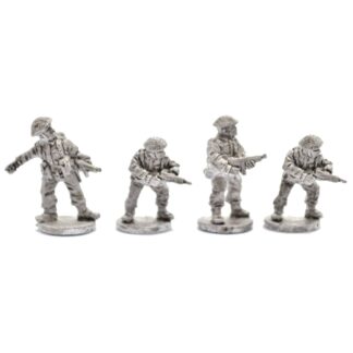 W-B2 20mm WWII British Infantry NCOs with SMGs