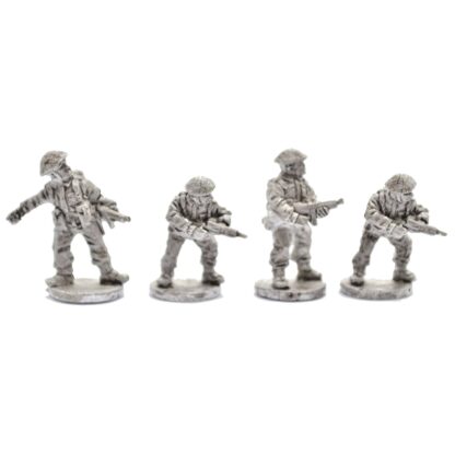 W-B2 20mm WWII British Infantry NCOs with SMGs