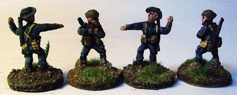 W-BE5 20mm WWII British Chindits with Grenades Old