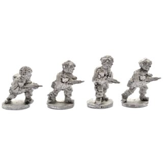 W-BP5 20mm WWII British Paras with Sten Guns in Steel Helmets