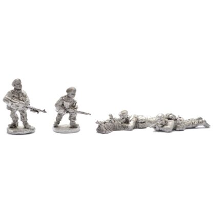 W-BP8 20mm WWII British Paras with Bren Guns in Berets