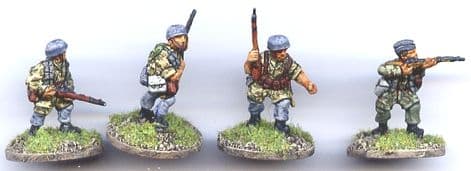 W-GP2 20mm WWII German Paras with Rifles Old