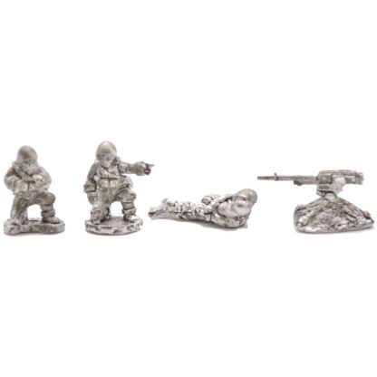 W-IT4 20mm WWII Italian HMG & 3 Crew