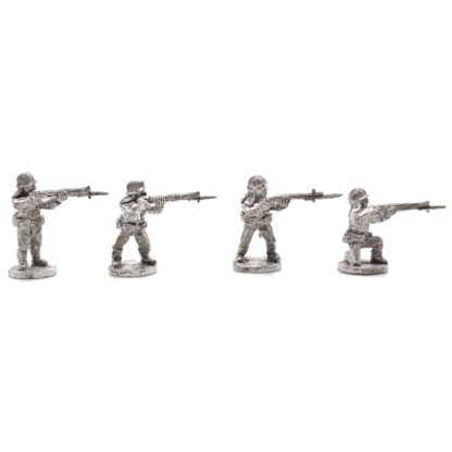 W-JA4 20mm WWII Japanese Riflemen Firing