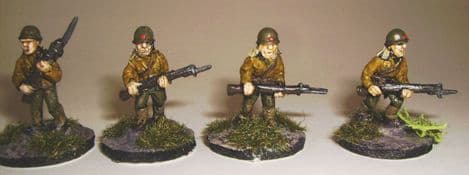 W-JA5 20mm WWII Japanese Riflemen Advancing Old