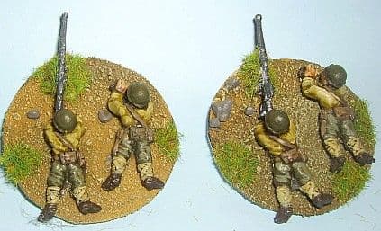 W-JA9 20mm WWII Japanese Infantry with Anti-Tank Rifles Old
