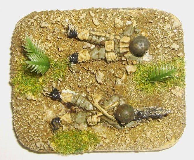 W-JM2 20mm WWII Japanese Marines LMG Teams Old 2