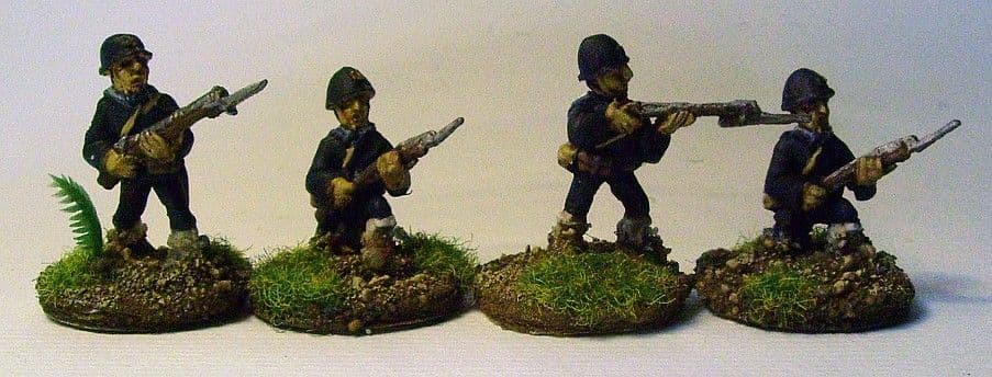 W-JN3 20mm WWII Japanese Naval Garrison Riflemen Old