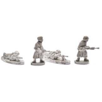 W-RA13 20mm WWII Soviet LMG Teams in Greatcoats