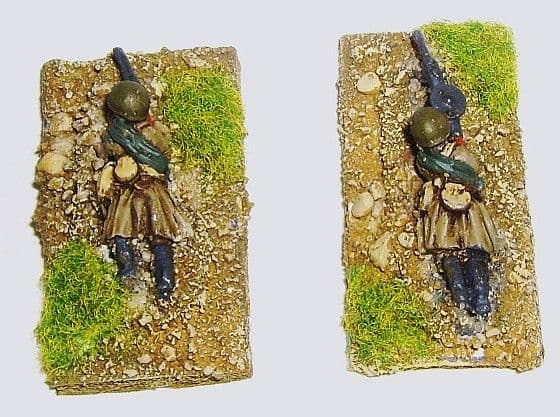 W-RA13 20mm WWII Soviet LMG Teams in Greatcoats Old 2