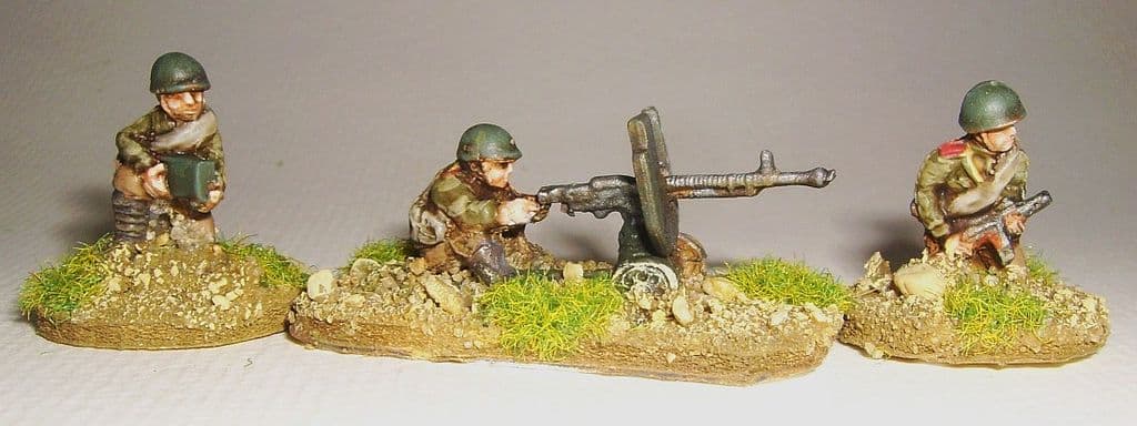 W-RA18 20mm WWII Soviet 12.7mm DSHK HMG & 3 Crew Old