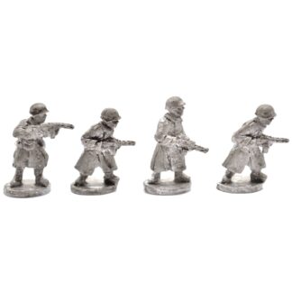 W-RA5 20mm WWII Soviet Sub-Machine Gunners in Greatcoats