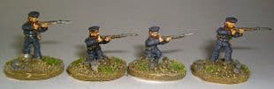 W-RS2 20mm WWII Soviet Naval Infantry with Rifles Firing Old