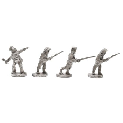 W-RS3 20mm WWII Soviet Naval Infantry with Rifles Advancing
