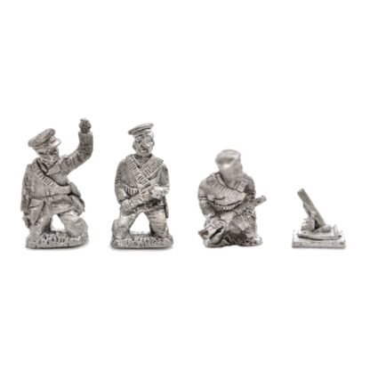 W-RS8 20mm WWII Soviet Naval 50mm Mortar & 3 Crew