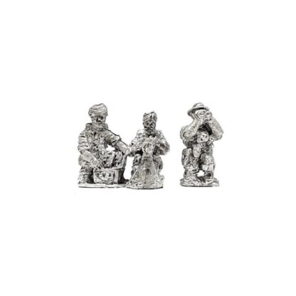 WB13 15mm WWII Indian Infantry Vickers HMGs & Crews in Turban