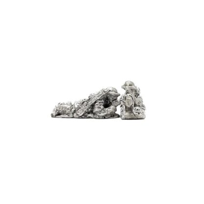 WB16 15mm WWII British Infantry Boys Anti-Tank Rifles in Steel Helmet