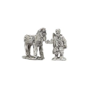 WB22 15mm WWII Indian Pack Mules & Drivers in Turban