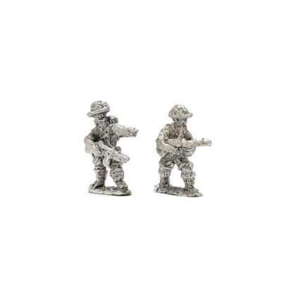 WB27 15mm WWII Australian NCOs with SMGs in Bush Hats