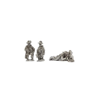 WB30 15mm WWII Australian Bren Gun Teams in Bush Hats