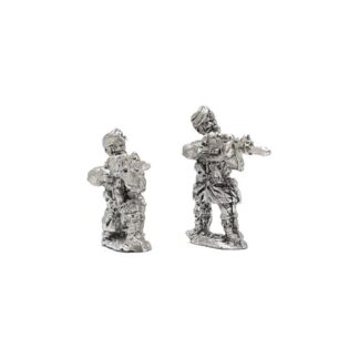 WB5 15mm WWII Indian Infantry Firing with Rifles in Turban