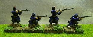 Belgian Infantry Firing