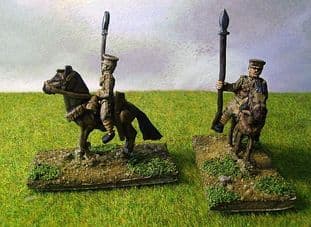 British Cavalry with Lance