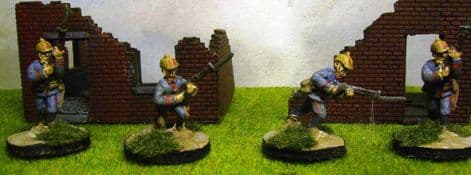 German Infantry Advancing (Pickelhaube)